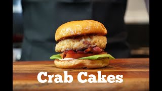 Delicious Crab Cakes  2 Ways  Crab Cake Sandwich [upl. by Westlund]