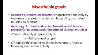 LEC 37ORALPATH CHAP9 PART2 DISEASES OF NERVES AND MUSCLES [upl. by Polak]