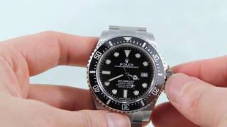 Rolex Sea Dweller 4000 Ref 116600 Review [upl. by Mallen]