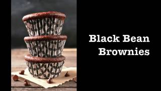 Black Bean Brownies glutenfree refined sugarfree [upl. by Ettennod]