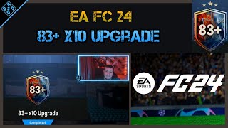 Opening 83 x10 Upgrade Ea Fc 24 Worth It [upl. by Bordy819]