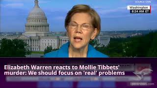 Elizabeth Warren tells Mollie Tibbetts parents real problem is family separation at the border [upl. by Karlotta]