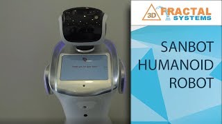 Sanbot Humanoid Robot  F1 Paddock Abu Dhabi Executive Council [upl. by Daune]