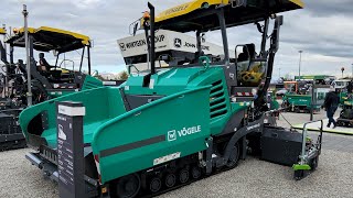 VÖGELE en Bauma 2022 Pavimentadoras en el Stand de Wirtgen Group  Tour en 5 minutos  MercadoVial [upl. by Buffum]