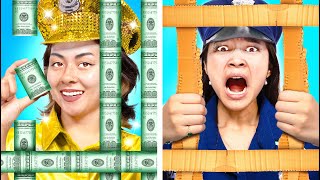 RICH COP VS BROKE COP  CRAZY amp FUNNY RICH VS POOR POLICE SITUATION BY CRAFTY HACKS PLUS [upl. by Him]