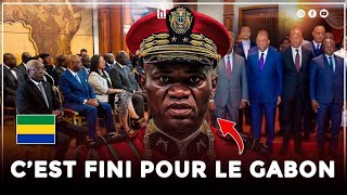 DISCOURS CASTATROPHIQUE DU PRESIDENT GABONAIS [upl. by Annaigroeg]