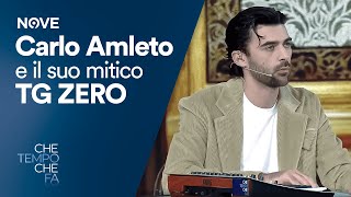 Carlo Amleto e il suo mitico TG ZERO  Che tempo che fa [upl. by Marchelle]