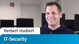 ITSecurity Master studieren Herberts Erfahrungen im Studium [upl. by Elyl]