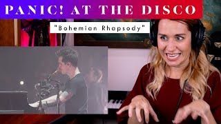 Panic At The Discos quotBohemian Rhapsodyquot REACTION amp ANALYSIS by Vocal Coach [upl. by Yltnerb]