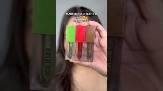 MARI MARIA X BURGER KING 🧡👑 makeup maquiada maquiagem review [upl. by Ambrosi485]