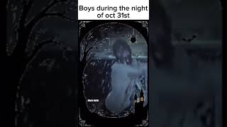 Boys on the night of 31st octmemes fyp shorts relatable halloween nnn [upl. by Dabbs]