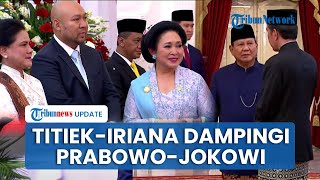 Momen Titiek Soeharto Dampingi Prabowo Pindah ke Istana Negara Berbincang Akrab dengan Iriana [upl. by Trub]