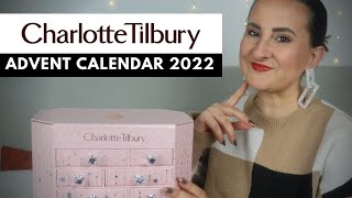 CHARLOTTE TILBURY ADVENT CALENDAR 2022 UNBOXING [upl. by Yenoh872]