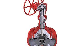 General Valve Four Way Diverter Valve Operating Cutaway Wegmanvalves [upl. by Llertnahs]