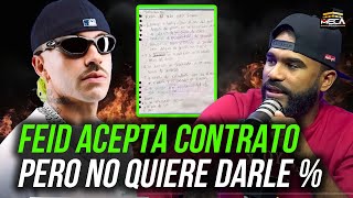 FEID ACEPTA FIRMA DE CONTRATO PERO NO QUIERE DARLE POR CIENTO [upl. by Ninel]