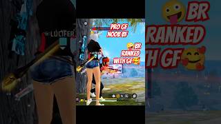 Pro GF Noob BF FREE FIRE BR RANKED GAMEPLAY ✅freefire shorts viralshort ytshorts [upl. by Nidnerb]