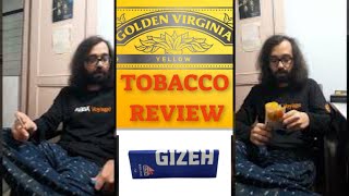 Tobacco Review Golden Virginia Bright Yellow  Nikhil Jaisinghani Reviews [upl. by Ahsinnor]