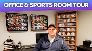 MY OFFICE amp SPORTS COLLECTION ROOM TOUR [upl. by Nnaasil]