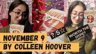 November 9 by Colleen Hoover l SPOILER FREE book review [upl. by Cicely]