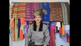 Cara Memakai Kain Samping Songket Bagi Kaum Lakilaki Melayu Kepri [upl. by Derby]