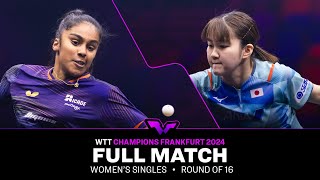 FULL MATCH  Prithika Pavade vs Satsuki Odo  WS R16  WTTFrankfurt 2024 [upl. by Slosberg]