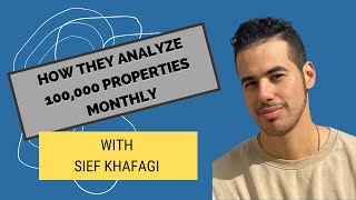 How They Analyze 100000 Properties Monthly with Sief Khafagi Ep 532 [upl. by Ennylcaj]