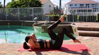 ABDOMINAUX  FESSIERS ET BRAS PILATES 9 MIN [upl. by Ammeg]