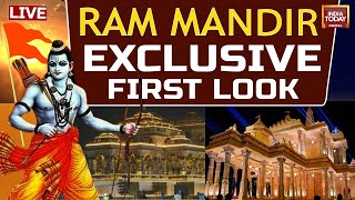 Ram Mandir Pran Pratishtha Ceremony LIVE News First Visuals Of Ram Mandir Ram Lalla Idol News LIVE [upl. by Gothart]