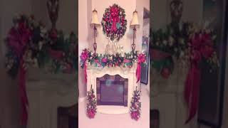 5 Popular Christmas Garland Mantle For Home  Christmas Decoration [upl. by Llecrad]