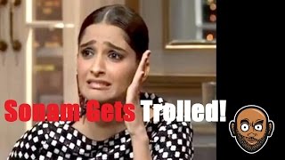 Sonam Kapoor Epic Troll By Rajeev Masand [upl. by Meehyrb]