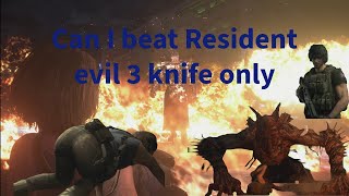 Can I Beat Resident Evil 3 Knife only [upl. by Virginia295]