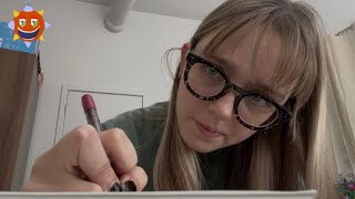 ASMR drawing you uncut asmr personal attention [upl. by Aramas34]