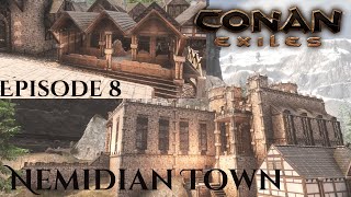 Nemidian Town  Ep 8  Stables amp Castle Extension [upl. by Cohla961]