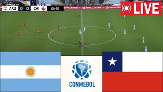 🔴 LIVE  Argentina vs Chile  CONMEBOL 2026 World Cup Qualifiers  Full Match Streaming [upl. by Santa813]