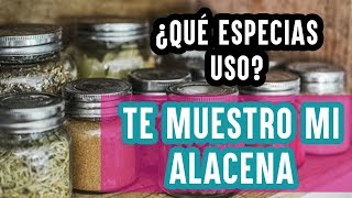 ¿Que especias lleva mi comida  Te muestro mis ingredientes saludables [upl. by Kial]