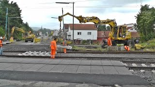 Erneuerung BÜ Hauptstraße in Emmerthal [upl. by Ebony]