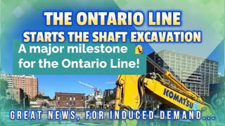 Ontario Line Progress in Toronto According to Metrolinx Great Subway Transit amp Induced Demand News [upl. by Pammy]