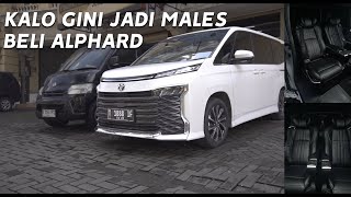 DENGAN BUDGET MINIMAL TOYOTA VOXY BISA DI RUBAH JADI ALPHARD [upl. by Marguerite9]