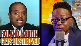 Roland Martin Goes After Trump And Gets Destroyed By Black Conservative [upl. by Hayalat]