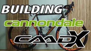 Building cannondale CAADX stop motion animation [upl. by Lenci]