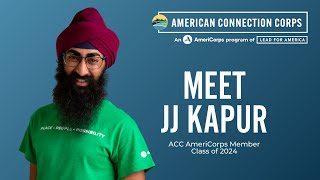 Meet JJ Kapur an ACC AmeriCorps Member serving in Rural Iowa [upl. by Ynattyrb]