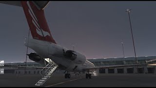 Europe series 0501  LKPR  EHAM  RotateSim MD82  XPLANE 12 [upl. by Yelsnya]