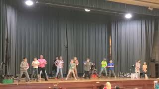 Ms LaDonnas Class Dance Assembly at Leal Elementary School featuring Kaiden [upl. by Drugi]