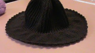 Sombrero con ala ancha con gancho o crochet Parte 1 [upl. by Tamar]