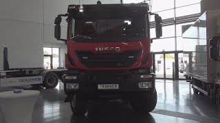 Iveco Trakker 450 E6 Tipper Truck 2016 Exterior and Interior [upl. by Helaine]