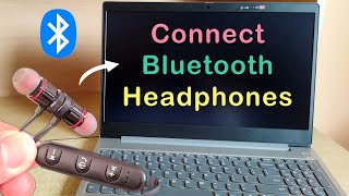 How to Connect Bluetooth Headphones to Laptop  Connect Bluetooth Earphone to Laptop [upl. by Laeria693]