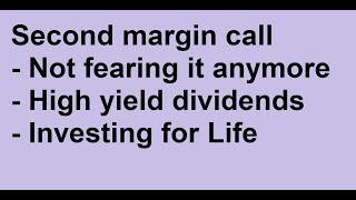 Second margin call with high yield Dividends YQQQ [upl. by Ailaroc]