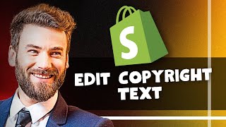 How To Edit Copyright Text In Shopify Dawn Theme Footer [upl. by Lowell]