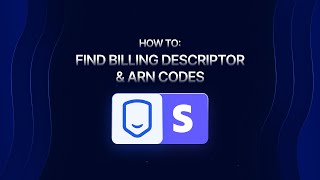 How to Find Your Billing Descriptor amp ARN Codes With Stripe [upl. by Ahsiek]