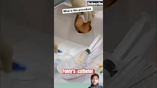 Foleys Catheter Procedure nursing hospital aiimsnursing [upl. by Gabriell532]